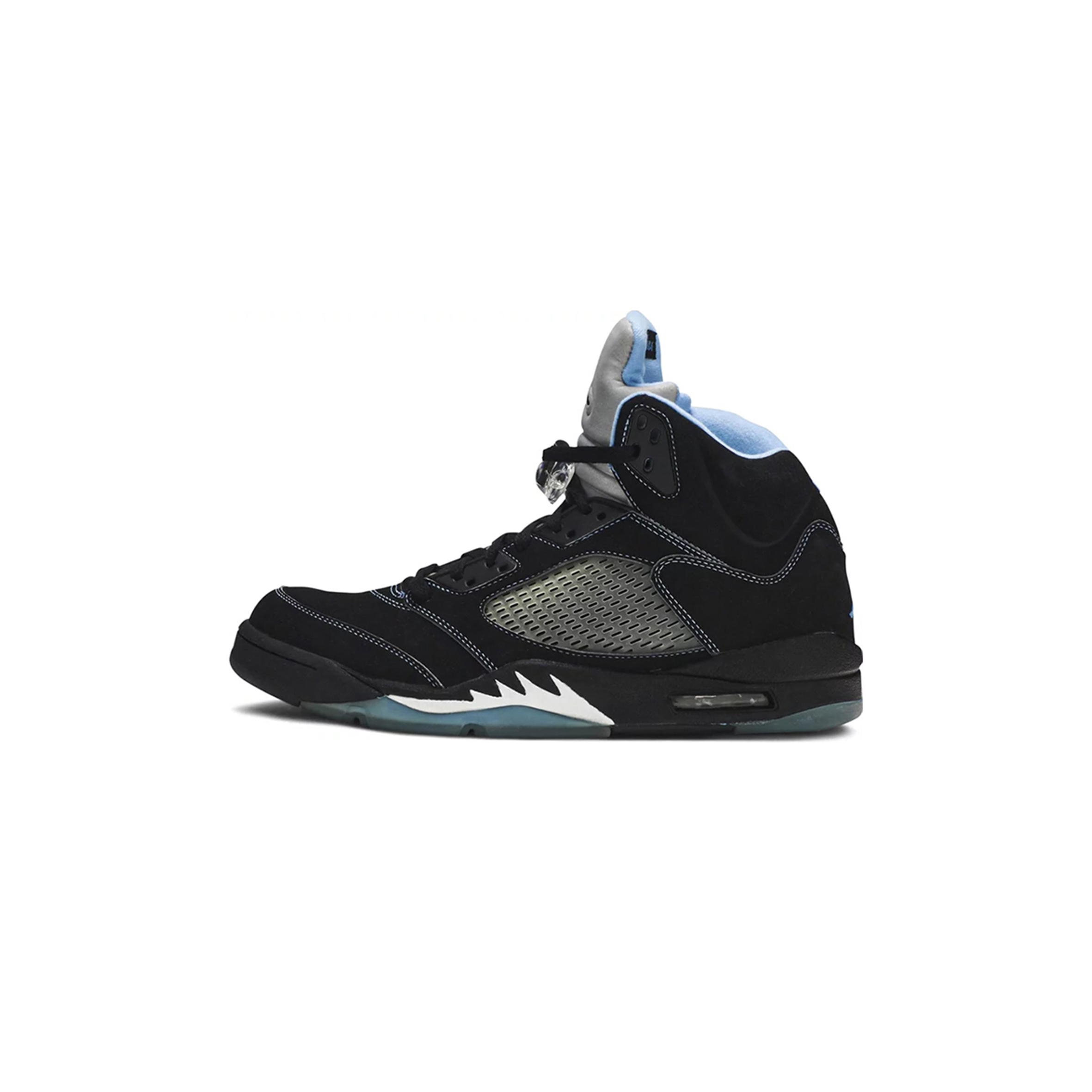 NIKE JORDAN 5 RETRO BLACK-UNIVERSITY BLUE 314259-041